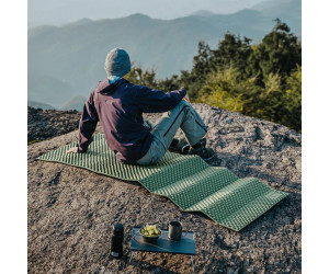 Килимок туристичний складаний одномісний IXPE Naturehike CNK2450WS044 з алюмінієвою плівкою, 195x60x1.8 см